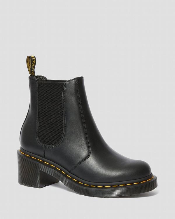 Dr Martens Dámské Boty Na Vysokém Podpatku Cadence Wanama Černé, CZ-789341